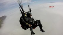 Tekirdağ'da Yamaç Paraşütü Sezonu Açıldı
