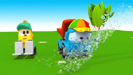 Leo le Camion Curieux - La Machine à Glace - Dessin animé pour enfant (1)