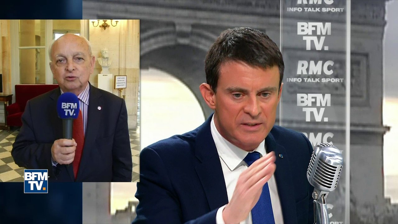 Valls soutient Macron: "Les frondeurs récoltent ce qu'ils ont semé", estime François Loncle