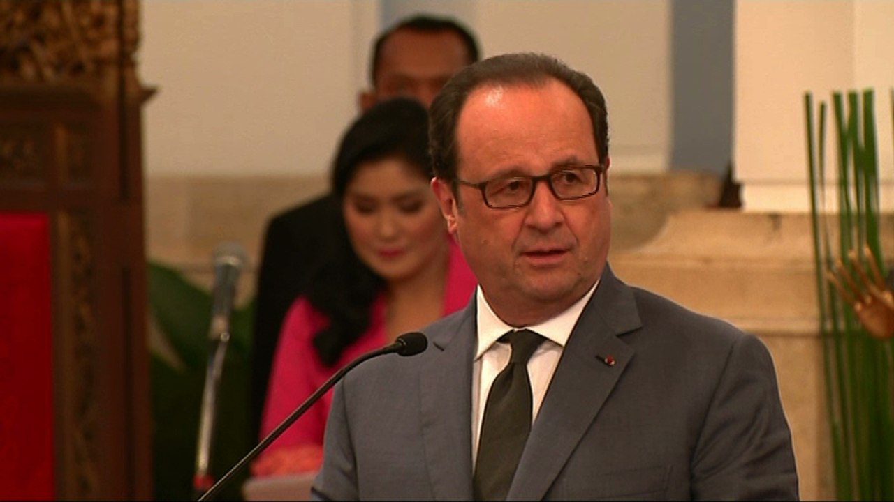 Toast lors du déjeuner d'Etat au palais présidentiel de Jakarta