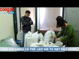 Thu giữ 650kg cà phê làm giả từ hạt đậu nành