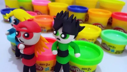 Play Doh Powerpuff Girls _ Rowdyruff Boys - BRIC