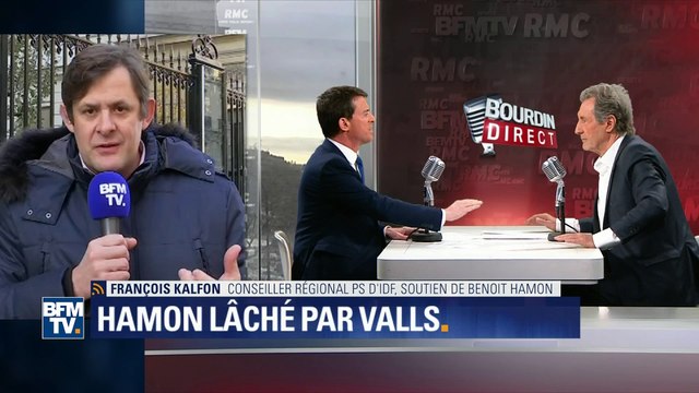 Dans une famille politique, on ne casse pas la table pour un différend. Valls fustigé par un soutien de Hamon