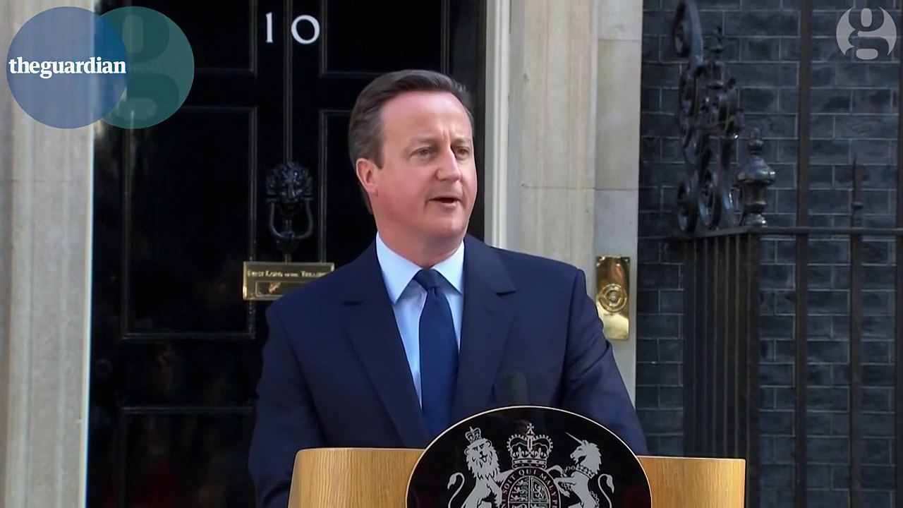 "David Cameron Resigns" As Prime Minister Of The United Kingdom | David Cameron Resignation Speech