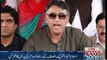 PTI Asad Umar  press conference over water shortag campaign  in Islamabad