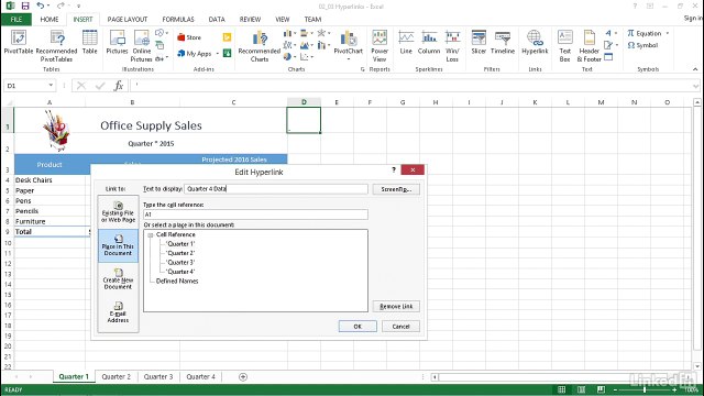 Use hyperlinks to navigate workbooks