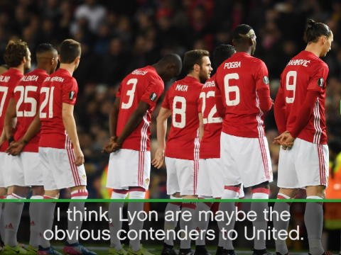Only Lyon can stop Man United winning Europa League - Scholes