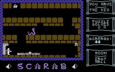 Commodore 64 Game: Scarab