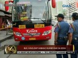 24 Oras: Dalawang umano'y bus holdupper, sugatan ng mabaril ng pulis na pasahero