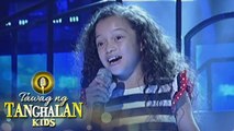 Tawag ng Tanghalan Kids: Juliane Marie Palu-Ay | Lupa Man Ay Langit Na Rin