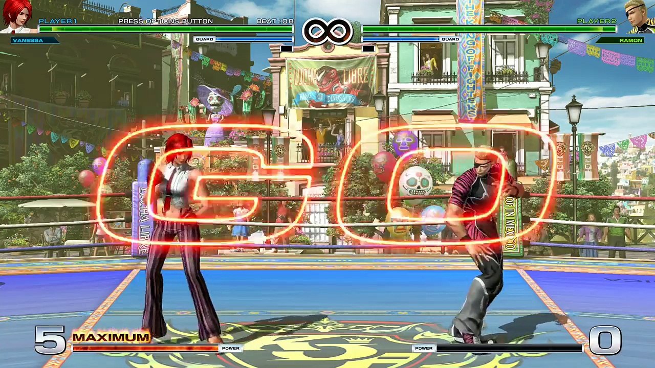KOF XIV - Gameplay Video [VANESSA vs. RAMON]