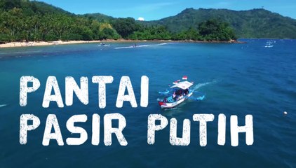 Keindahan Pantai Pasir Putih Trenggalek