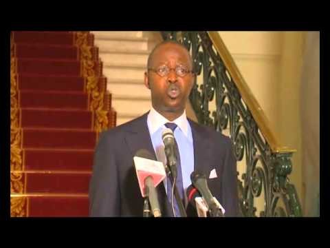 Les premiers mots du tout nouveau Premier Ministre