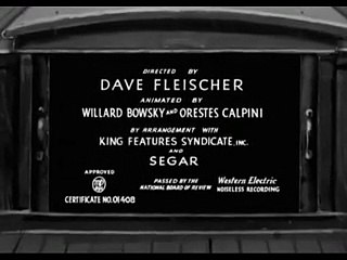 Popeye: I Never Changes My Altitude (1937)