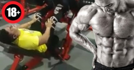 Ağırlığı Kaldıramayan Sporcunun Bacağı Feci Şekilde Kırıldı