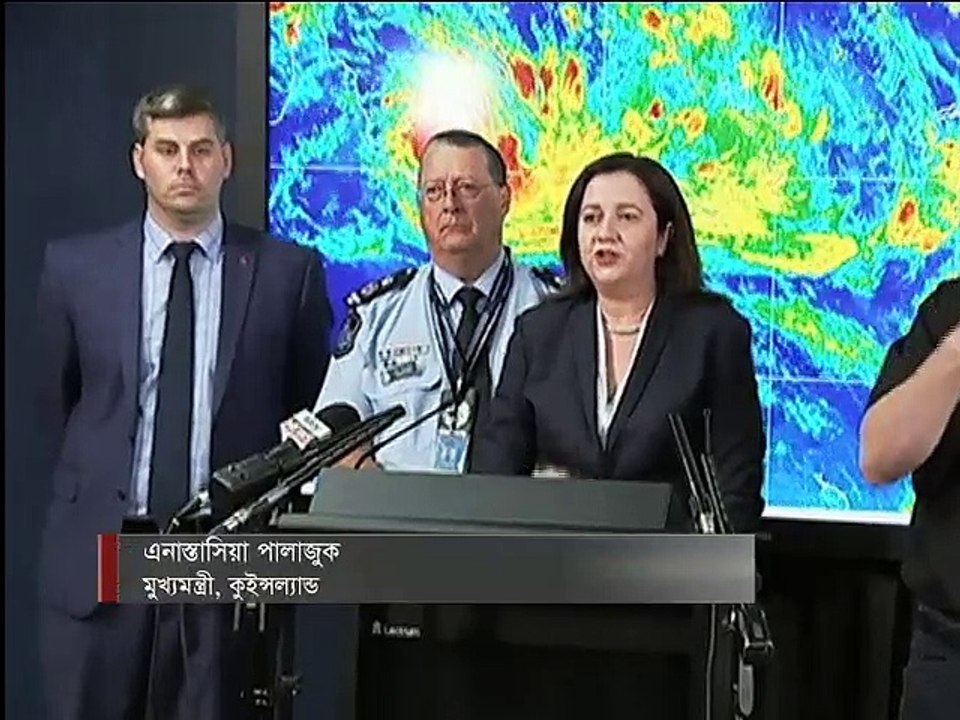 ঘূর্ণিঝড় ডেবির আঘাতে কুইন্সল্যান্ডে বন্যার আশঙ্কা