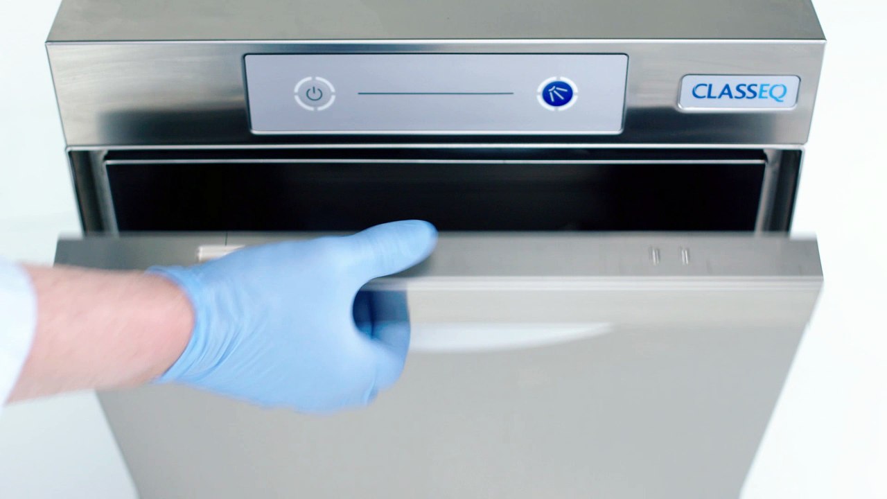 Gläserspülmaschine G400 für Gastronomie, Hotel, Cafe, ausschalten