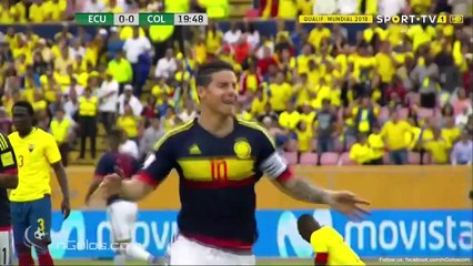 James Rodriguez Goal Ecuador 0 - 2 Colombia 28.03.17