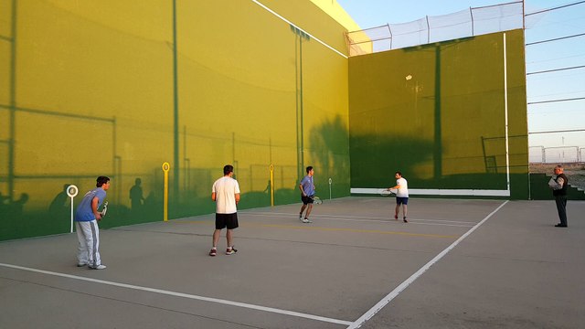 Frontenis 2ªB Rivas vs Molareño 3ª partida video 1