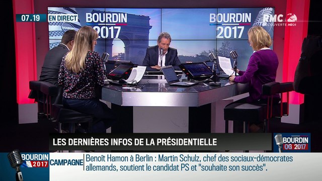QG Bourdin 2017 : Présidentielle: Emmanuel Macron craint-il François Fillon ? - 29/03
