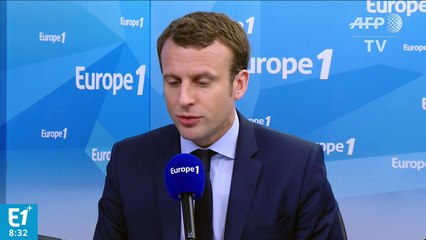 Présidentielle: Macron "remercie" Valls de son soutien