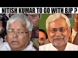 Nitish Kumar eyeing to patch – up BJP after tussle with Lalu | Oneindia News