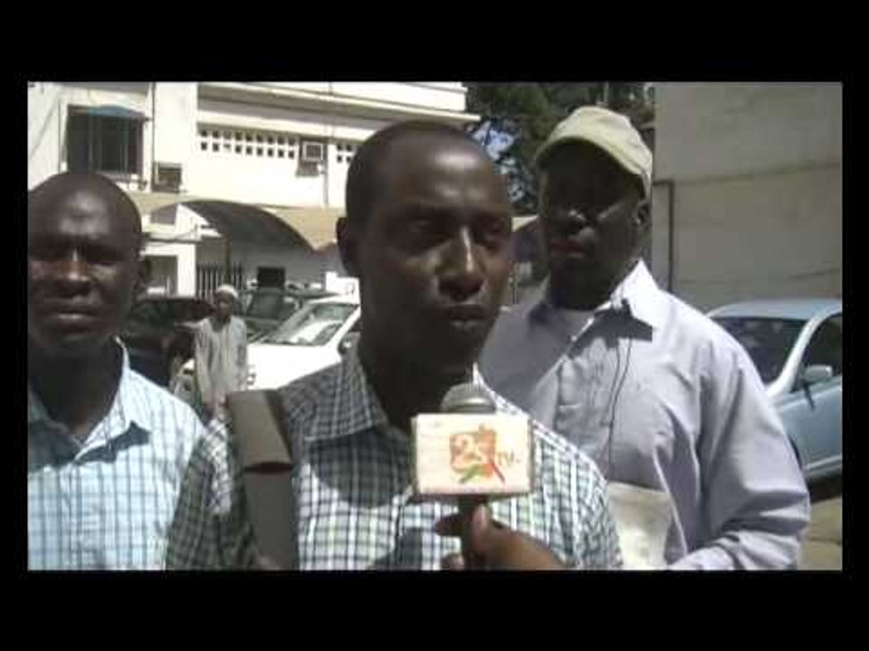 Ces fonctionnaires en colère pour avoir perçu qu'une partie de leurs salaires