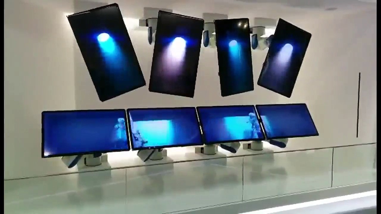 Robotik Televizyonlardan Muhteşem Dans Performansı
