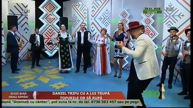 Daniel Trifu - Bun ii vinul ghiurghiuliu (Seara buna, dragi romani! - ETNO TV - 29.01.2016)