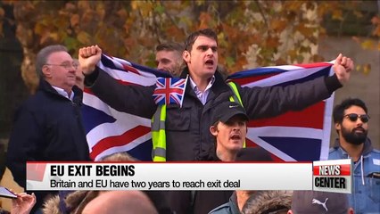 British PM signs letter triggering exit from EU