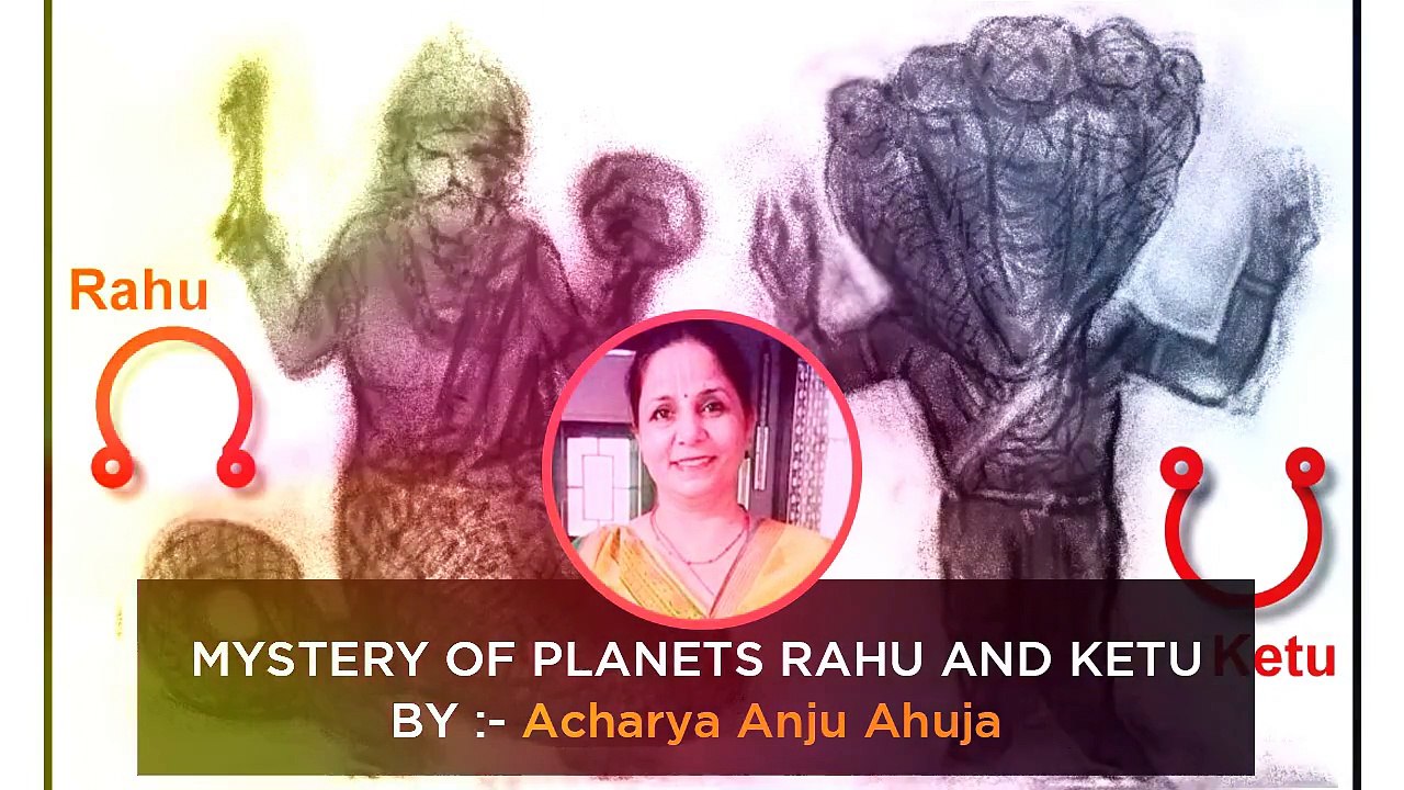 Mystery Of Planets - Rahu & Ketu _ By Numerologist Anju Ahuja