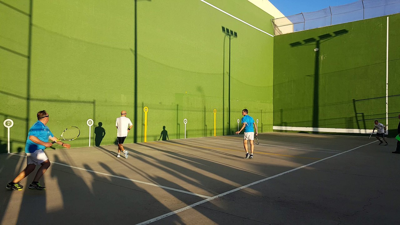 Frontenis 2ªB Rivas vs Molareño 2ª partida video 2