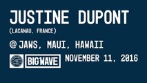Adrénaline - Surf : Justine Dupont à Jaws, Billabong Ride of the Year Entry