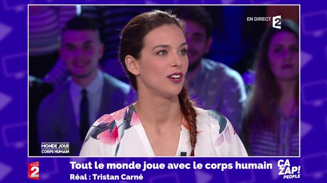 Michel Cymès fait une blague coquine à Marine Lorphelin