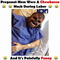 Pregnant Mom Wore A Chewbacca Mask During Labor