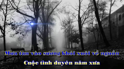 [Karaoke] CHUYỆN ĐÊM MƯA - Hoài Linh & Nguyễn Hiền