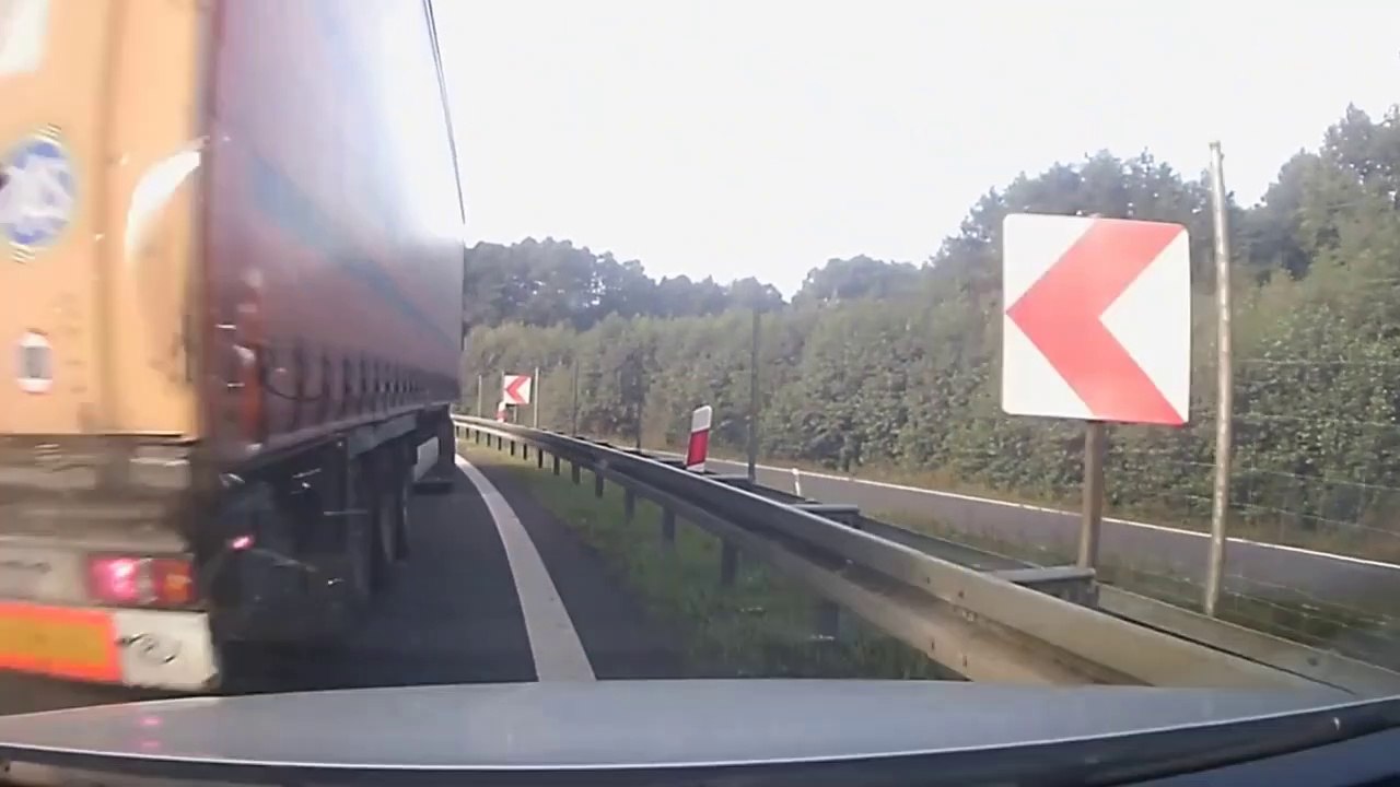 Quand un routier te pourri et éclate ta voiture