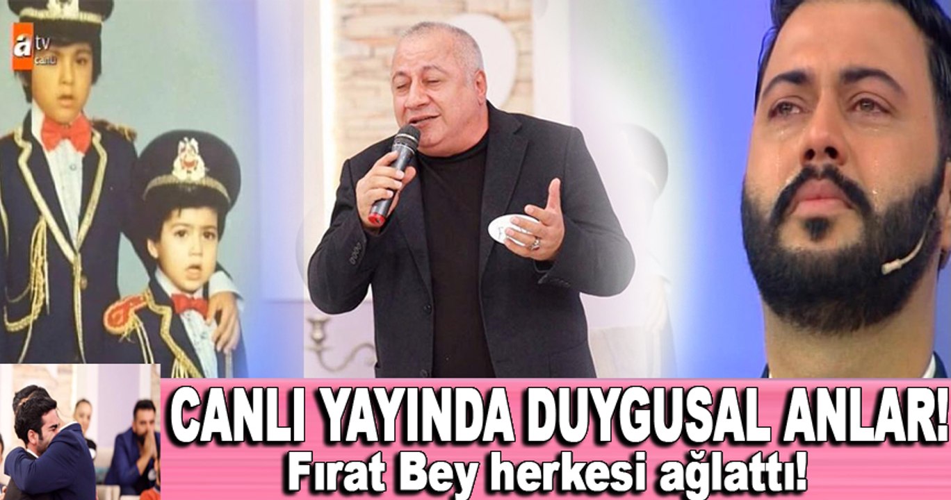 Esra Erol'da duygusal anlar!  Fırat yürekleri dağladı 'Bu adam benim babam'