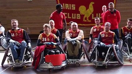Le RUGBY FAUTEUIL à l'Iris Club Lillois