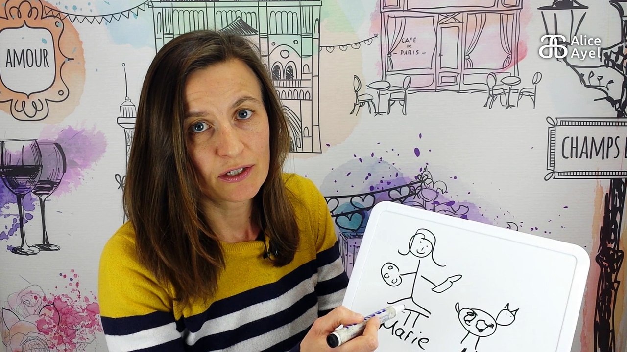 French the natural way - Story #3: Marie veut une vraie girafe