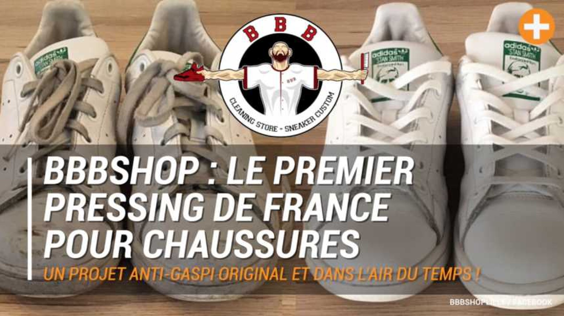 BBBSHOP : le premier pressing de France pour chaussures - Vidéo Dailymotion