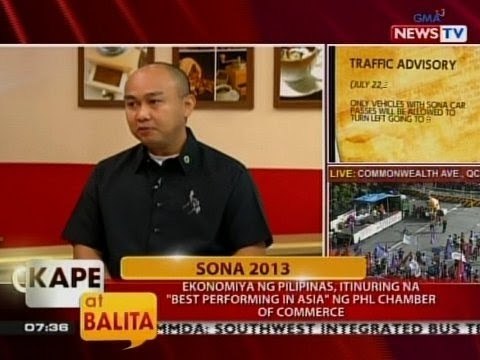 KB: SONA 2013: Ekonomiya ng PHL, itinuturing na 'Best Performing in Asia' ng PHL Chamber of Commerce
