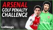 Arsenal's Hector Bellerin vs Geoff Swain: Golf Penalty Challenge #1