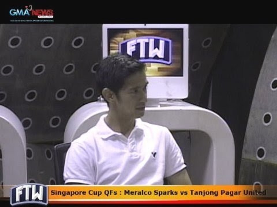 FTW: Singapore Cup QFs: Meralco Sparks vs Tanjong Pagar United