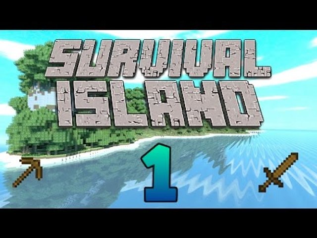 Surviving The Island! - (Survival Island Minecraft) - Episode 1