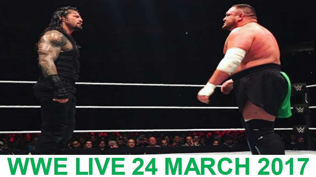 WWE Live Event Montreal Results 24 March 2017 - Finn Balor, Reigns Vs. Samoa Joe, Sami Zayn
