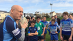 Rugby : Bernard Laporte entraîne les jeunes