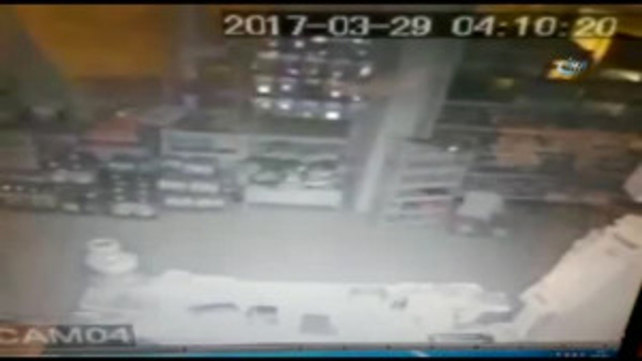 Hırsızlık Anı Saniye Saniye Kamerada
