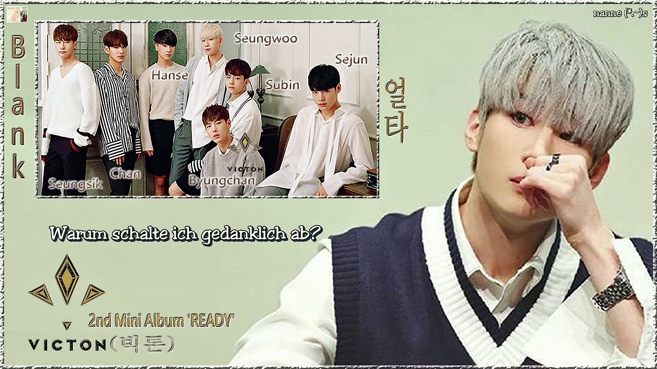 Victon - Blank (얼타) k-pop [german Sub]