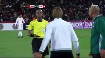 انفعال رونار في وجه الحكم السينغالي في مباراة المغرب و تونس 28.03.2017